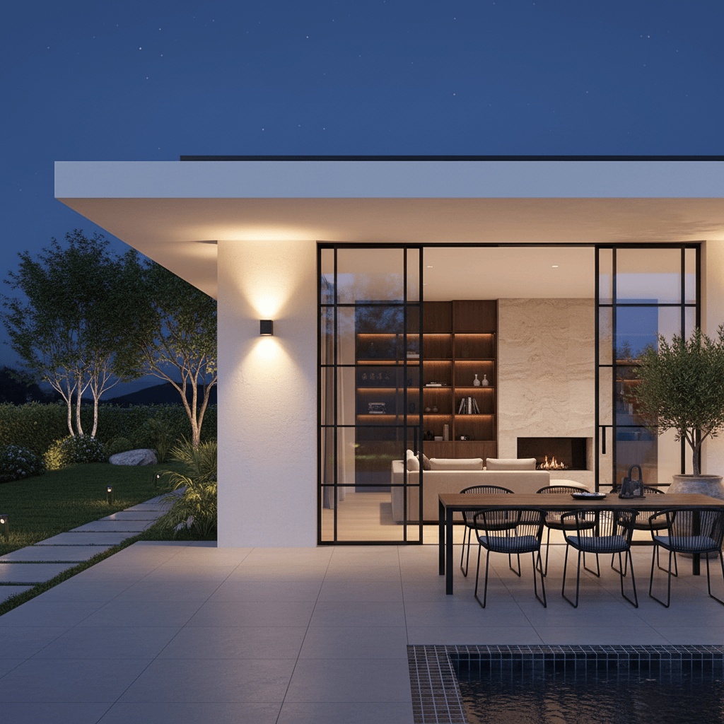Elvora Wall Light | Square Cube Up Down Design