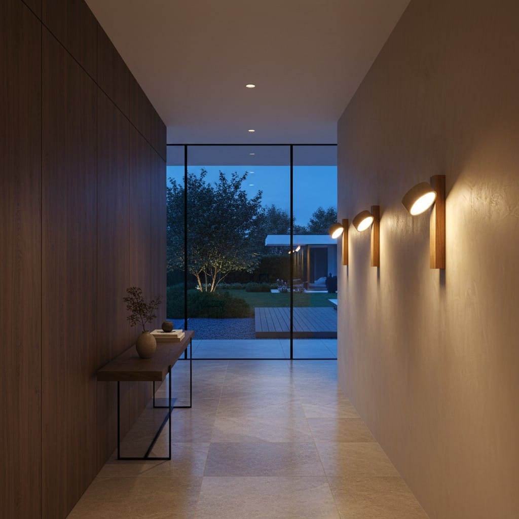 Elvora Wall Light | Stone Spotlight Bedside Design