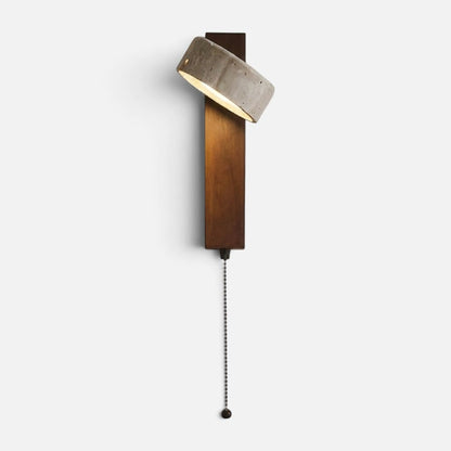 Elvora Wall Light | Stone Spotlight Bedside Design