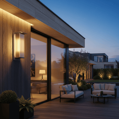 Elvora Wall Light | Vertical Ribbed Outdoor Design