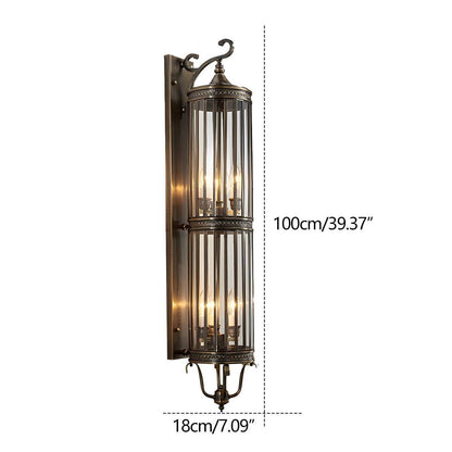 Elvora Wall Light | Vintage Lantern Cage Design