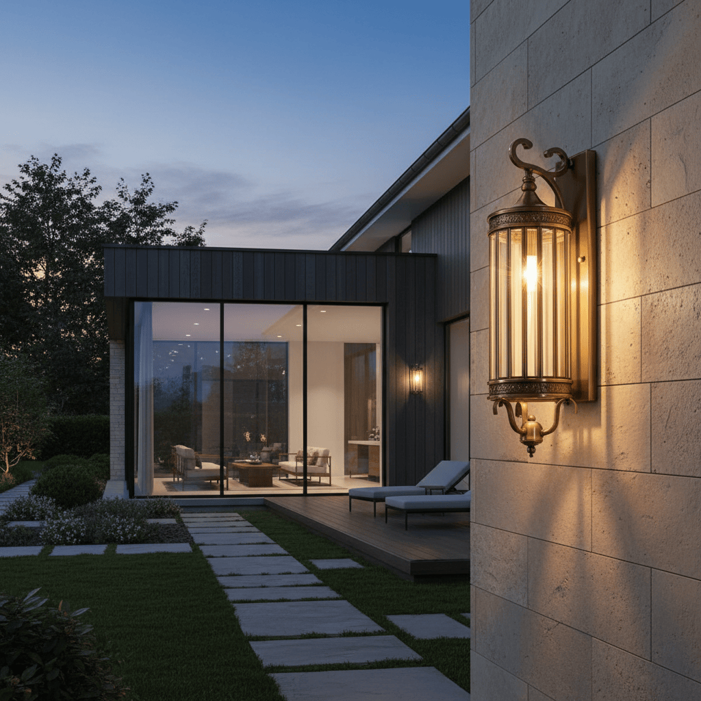 Elvora Wall Light | Vintage Lantern Cage Design