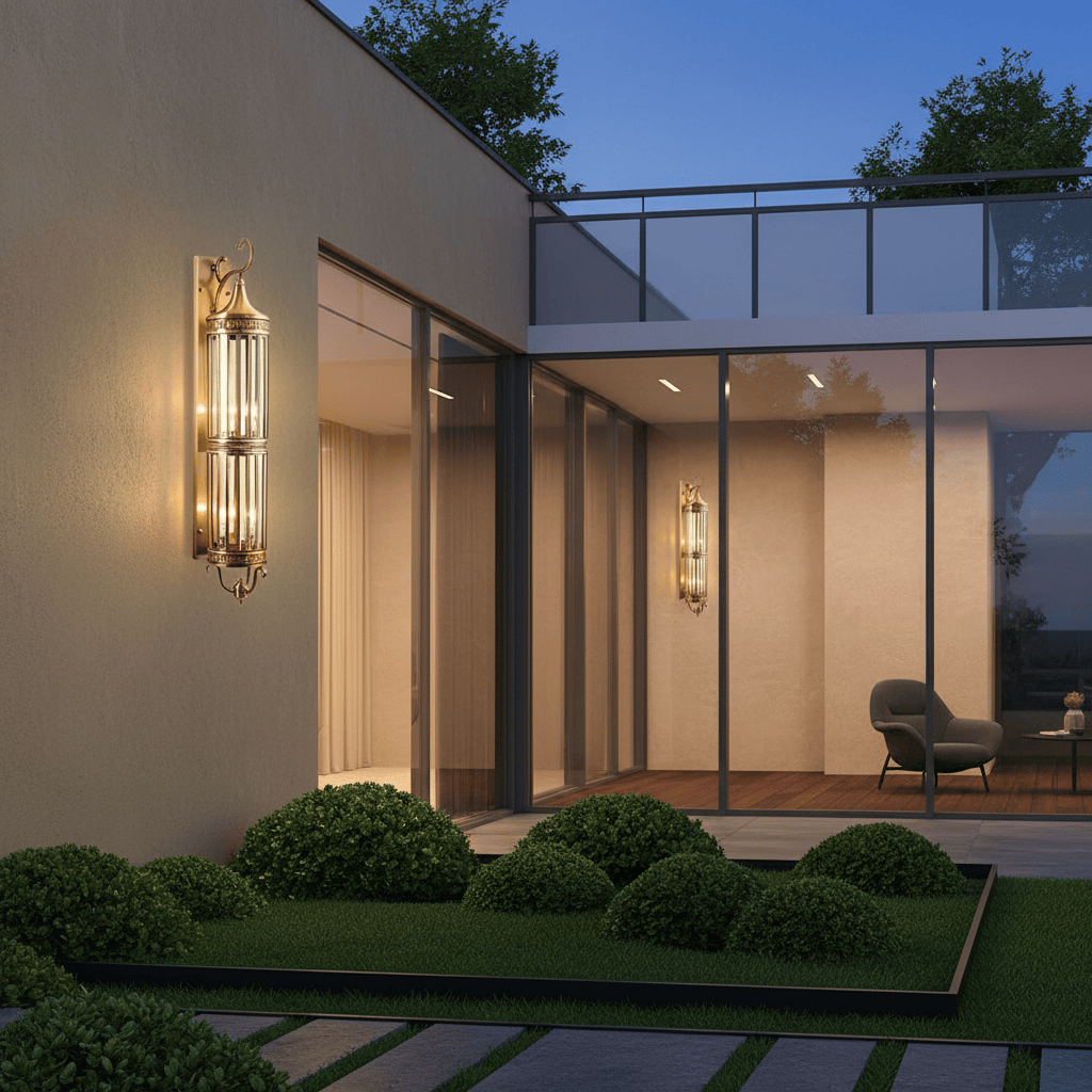 Elvora Wall Light | Vintage Lantern Cage Design