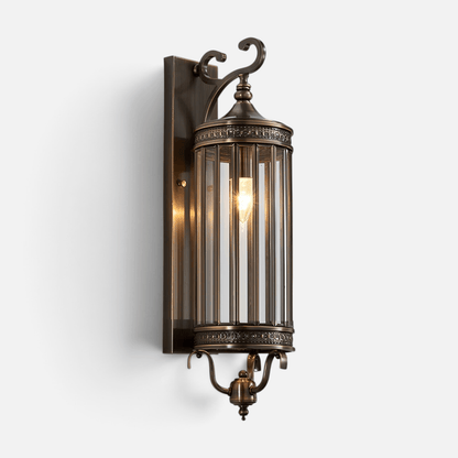 Elvora Wall Light | Vintage Lantern Cage Design