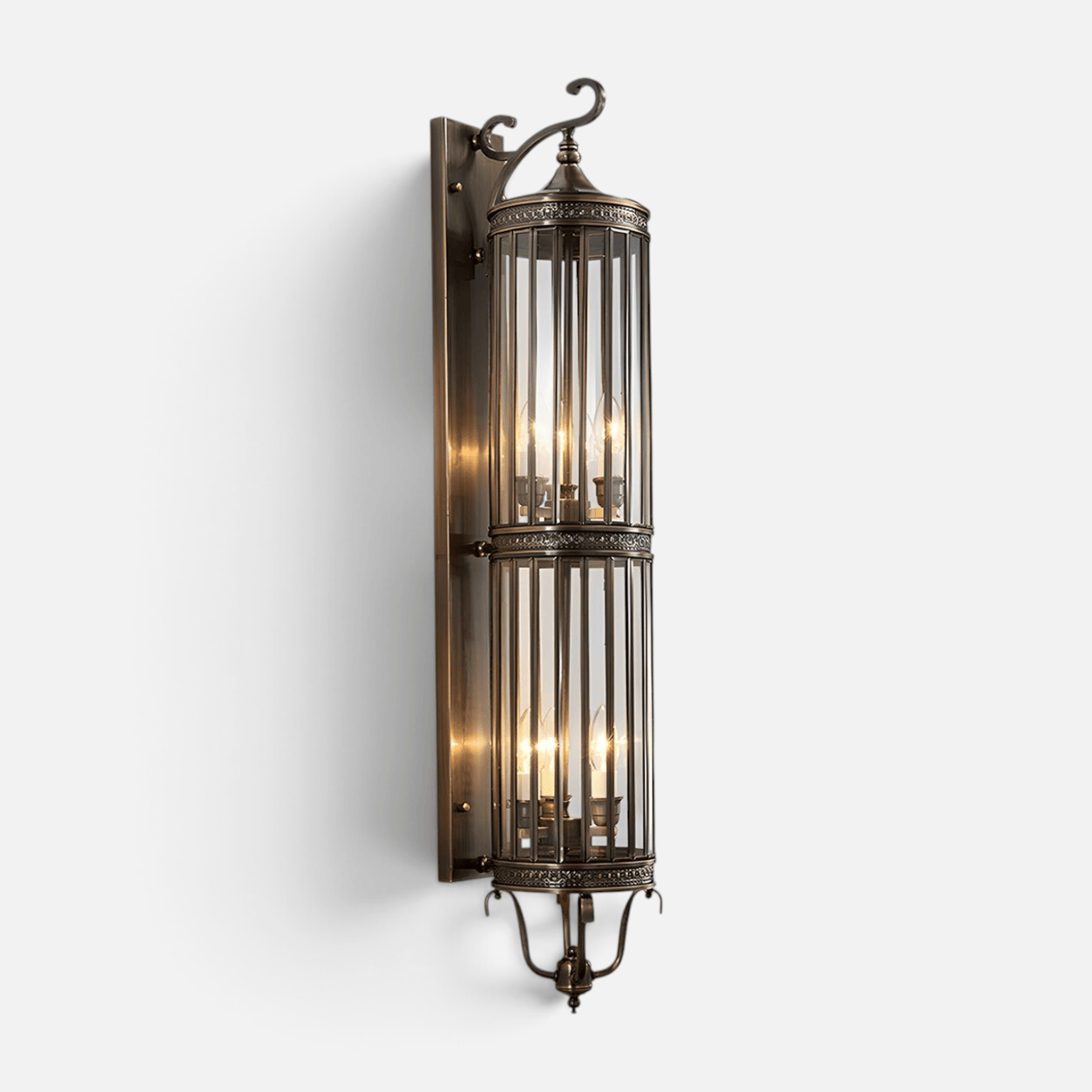 Elvora Wall Light | Vintage Lantern Cage Design