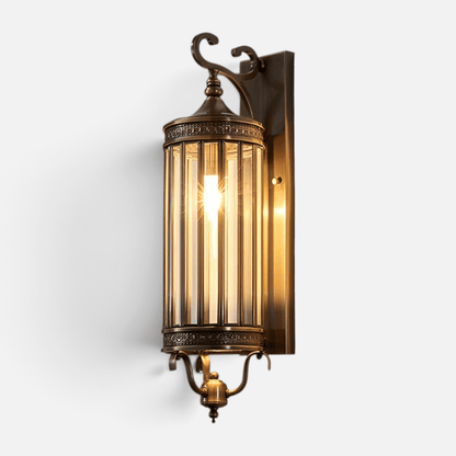 Elvora Wall Light | Vintage Lantern Cage Design