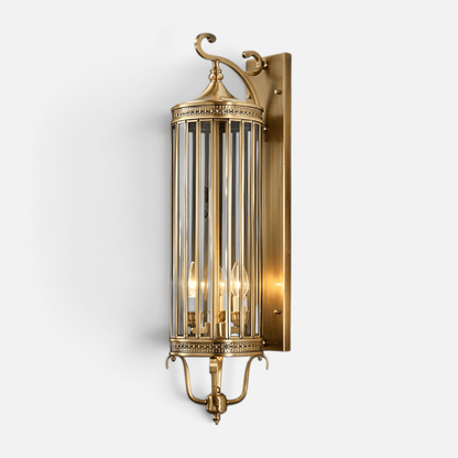 Elvora Wall Light | Vintage Lantern Cage Design