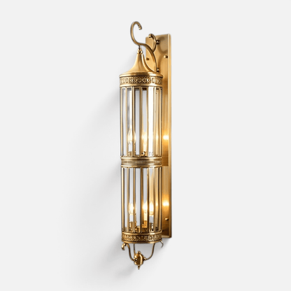 Elvora Wall Light | Vintage Lantern Cage Design