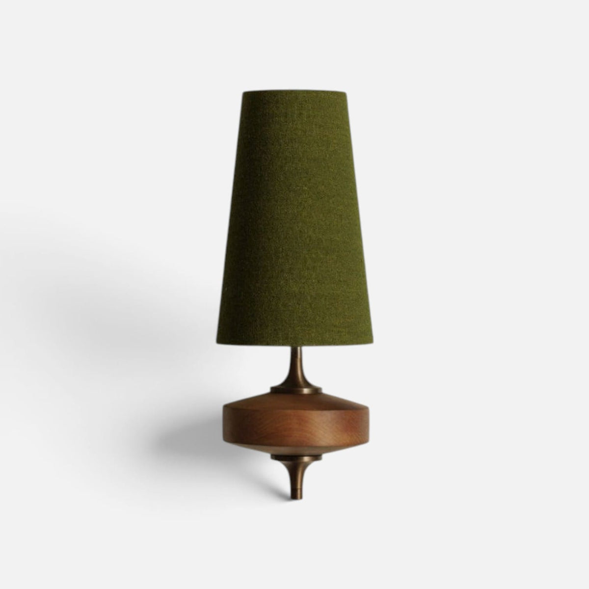 Elvora Wall Light | Vintage Wood Base Sconce