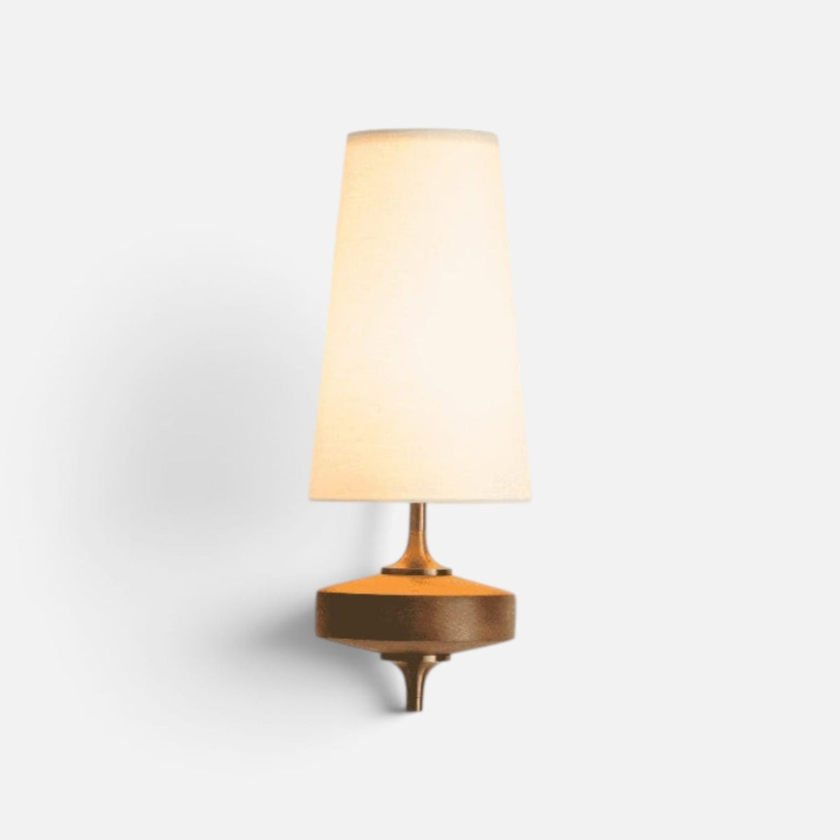 Elvora Wall Light | Vintage Wood Base Sconce