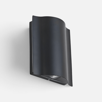 Elvora Wall Light | Wave Curved Outdoor Design