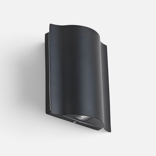 Elvora Wall Light | Wave Curved Outdoor Design