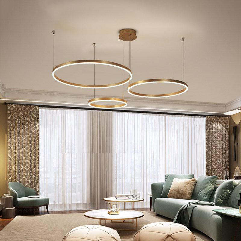 Pendant Light | LED Ring Multi Circle Design