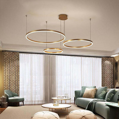 Pendant Light | LED Ring Multi Circle Design