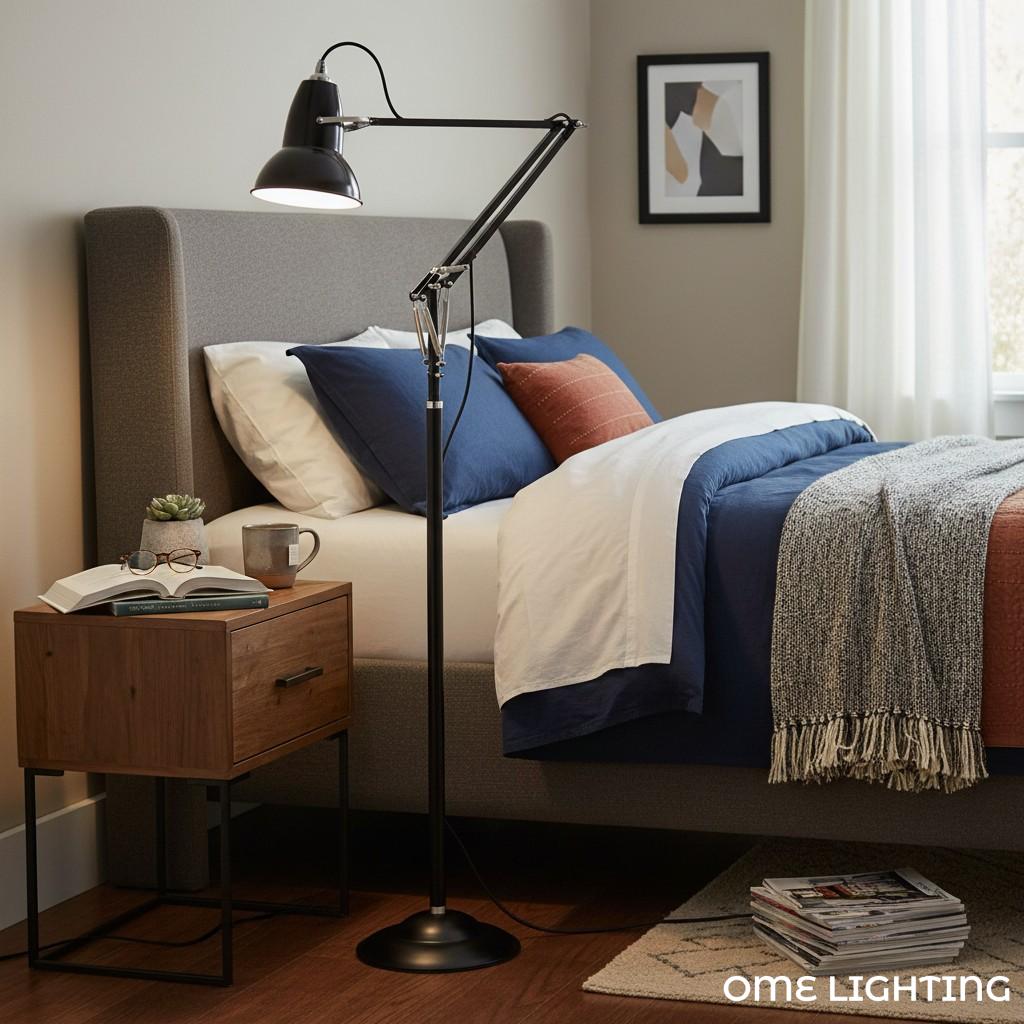 Floor Light | Industrial Spring Balance Design