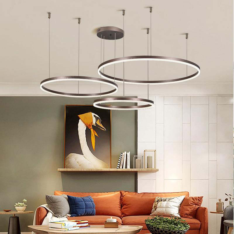 Pendant Light | LED Ring Multi Circle Design