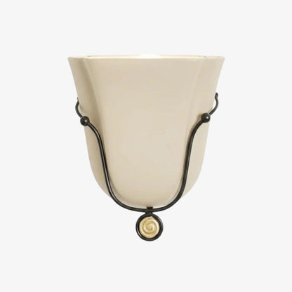 Wall Light | Sculptural Glass Uplighter Design