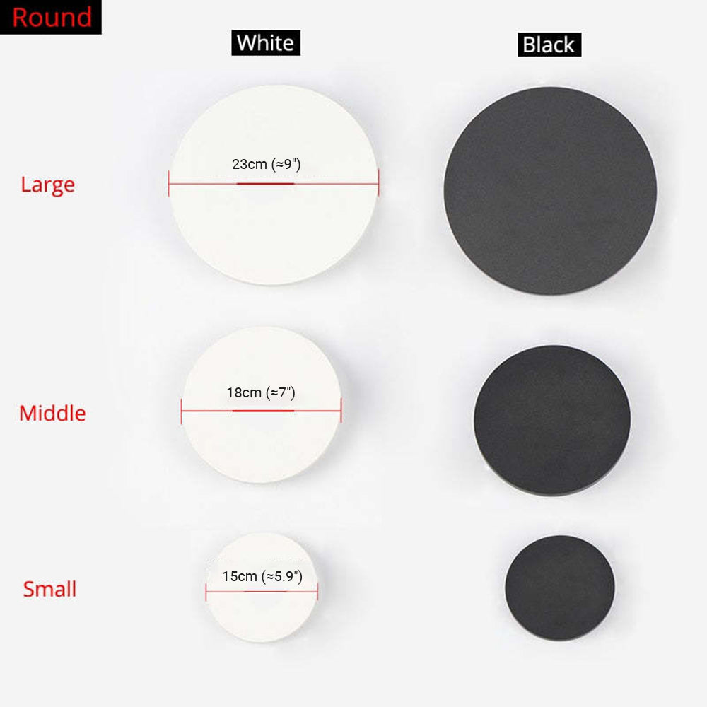 Wall Light | Minimalist Disc Halo Lamp