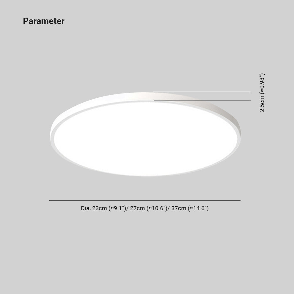 Ceiling Light | Round LED Flush Mount