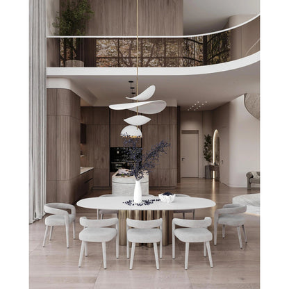 Ceiling Light | Sculptural Petal Design