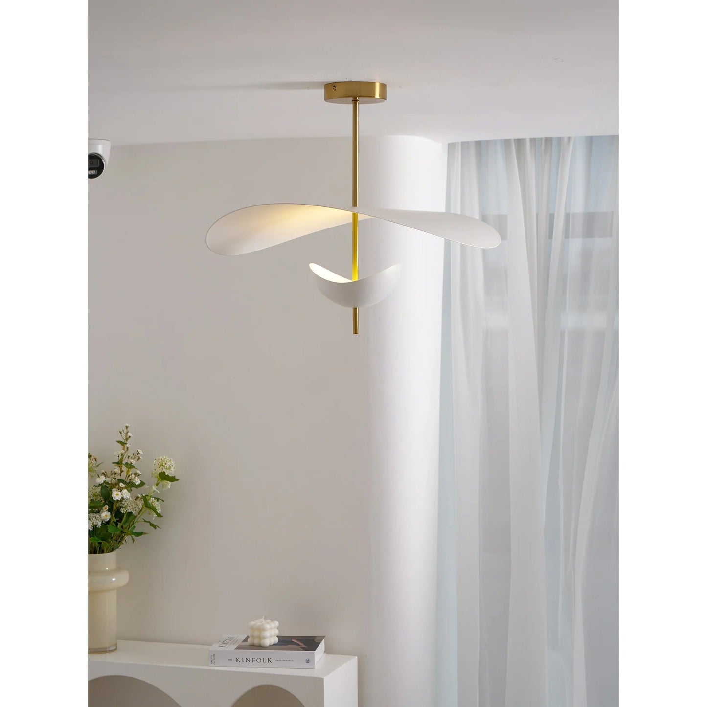 Ceiling Light | Sculptural Petal Design