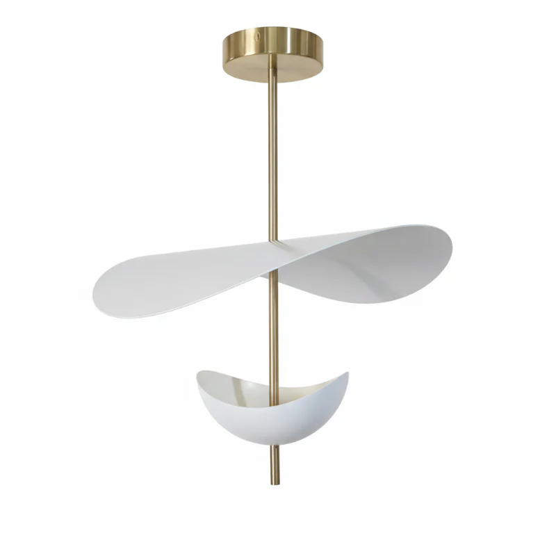 Ceiling Light | Sculptural Petal Design