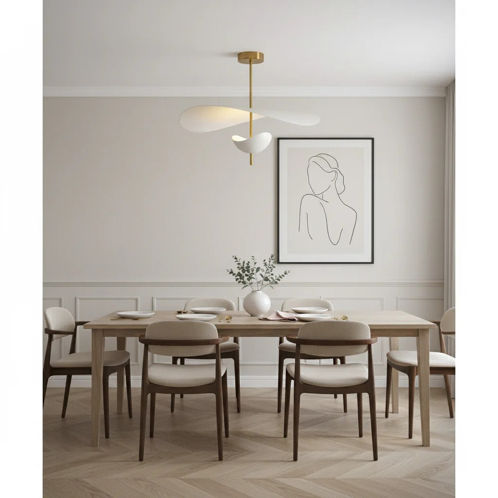 Ceiling Light | Sculptural Petal Design