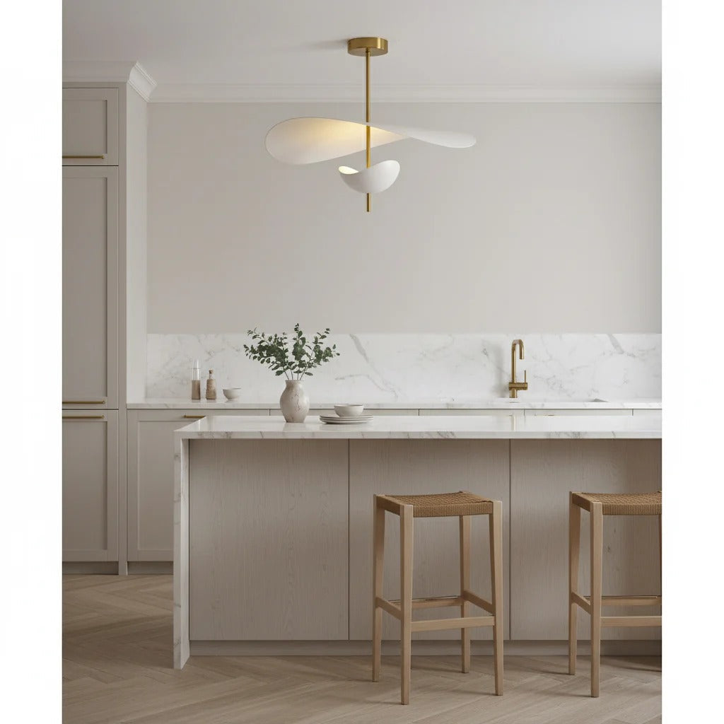 Ceiling Light | Sculptural Petal Design