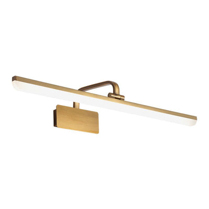 Wall Light | Gold Linear Mirror Light