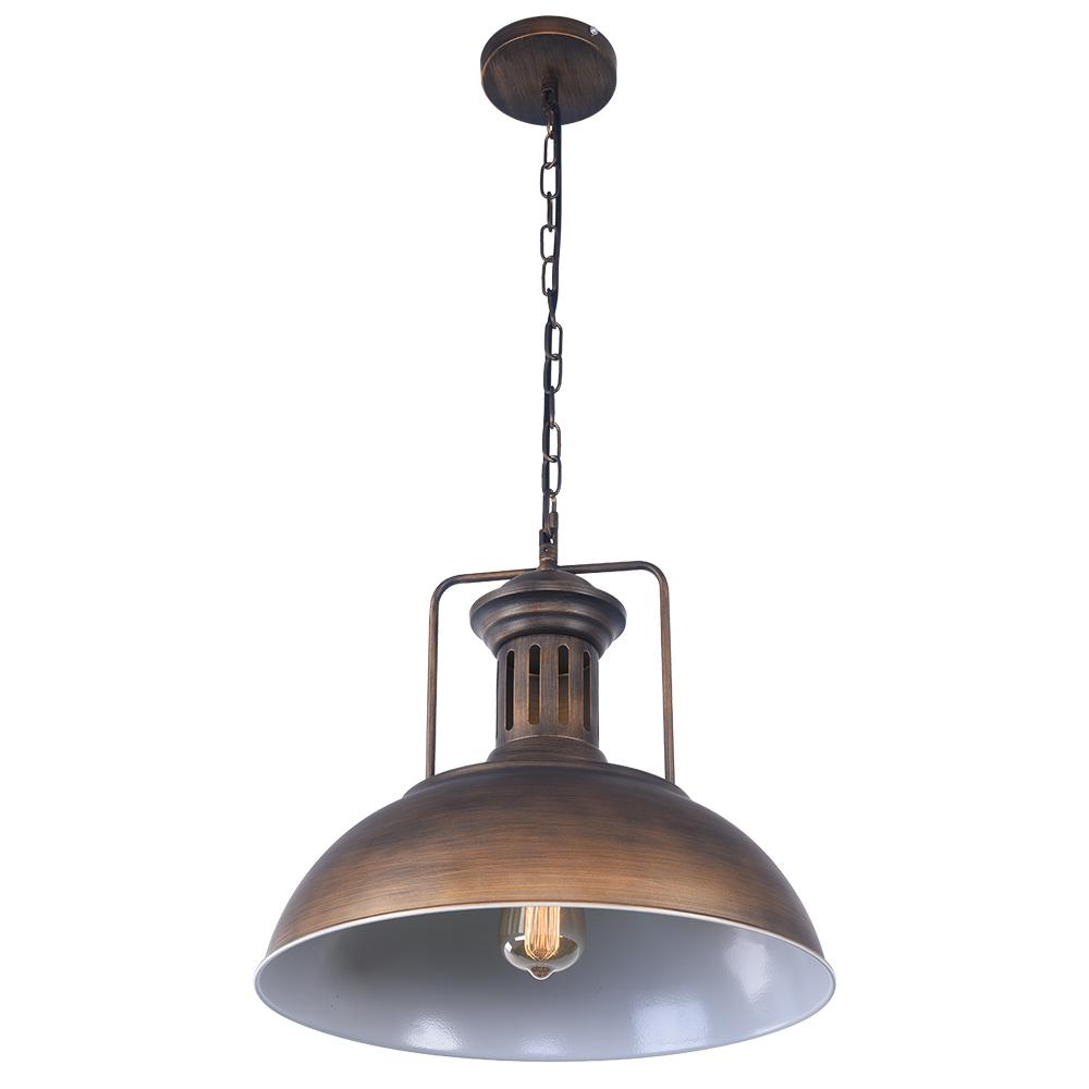 Pendant Light | Industrial Metal Dome Design