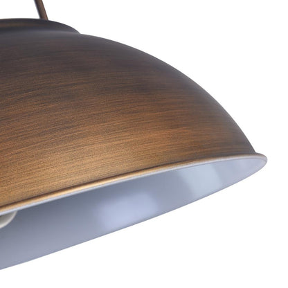 Pendant Light | Industrial Metal Dome Design