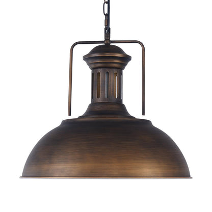 Pendant Light | Industrial Metal Dome Design