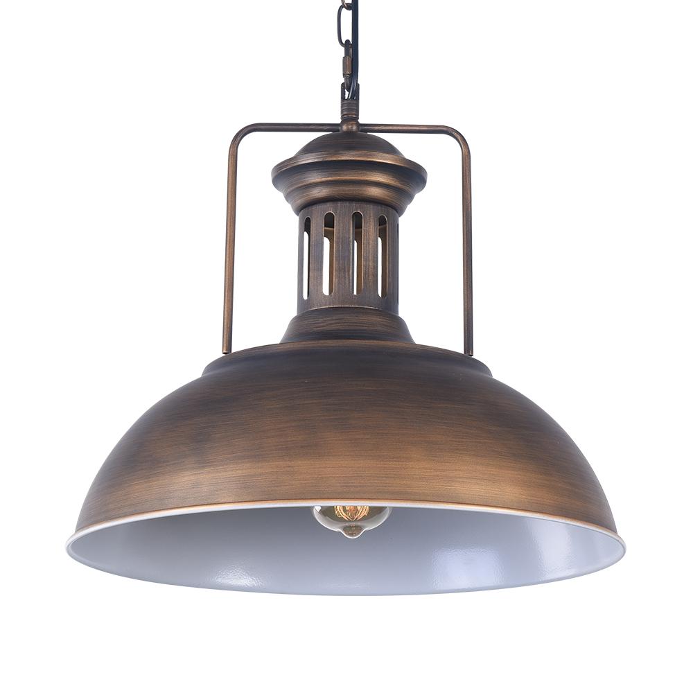 Pendant Light | Industrial Metal Dome Design