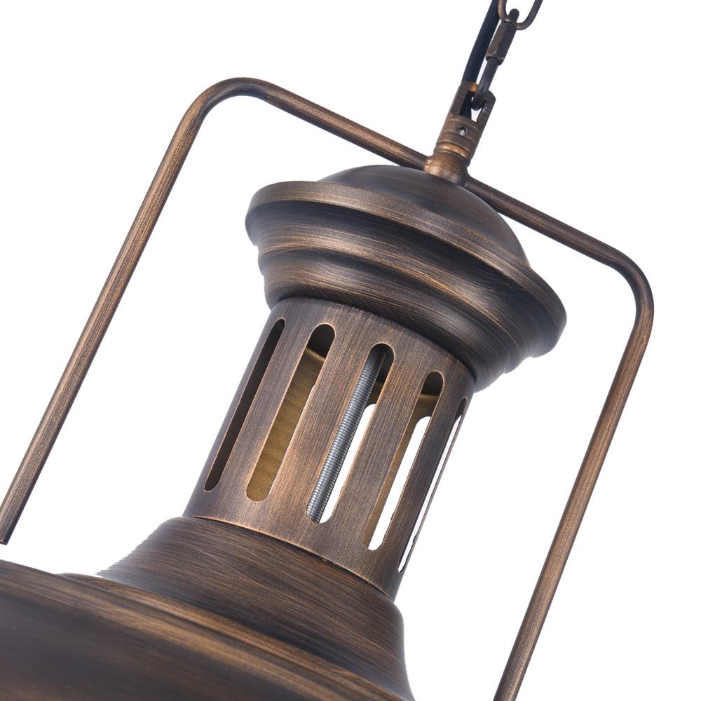 Pendant Light | Industrial Metal Dome Design