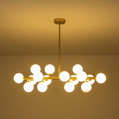 Pendant Light | Molecular Glass Globe Chandelier