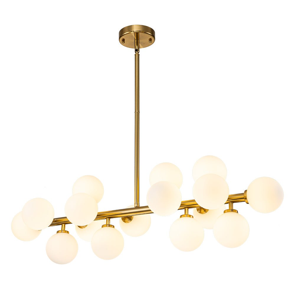 Pendant Light | Molecular Glass Globe Chandelier