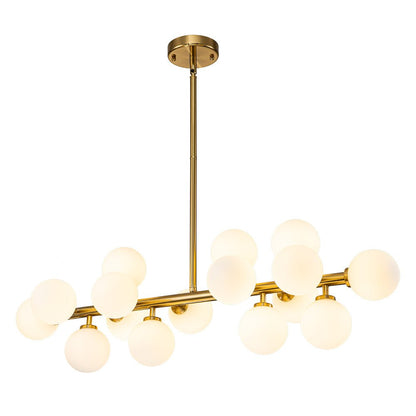 Pendant Light | Molecular Glass Globe Chandelier