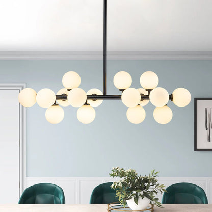 Pendant Light | Molecular Glass Globe Chandelier