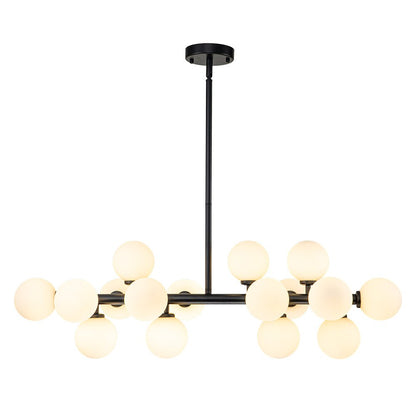 Pendant Light | Molecular Glass Globe Chandelier