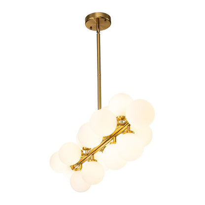 Pendant Light | Molecular Glass Globe Chandelier