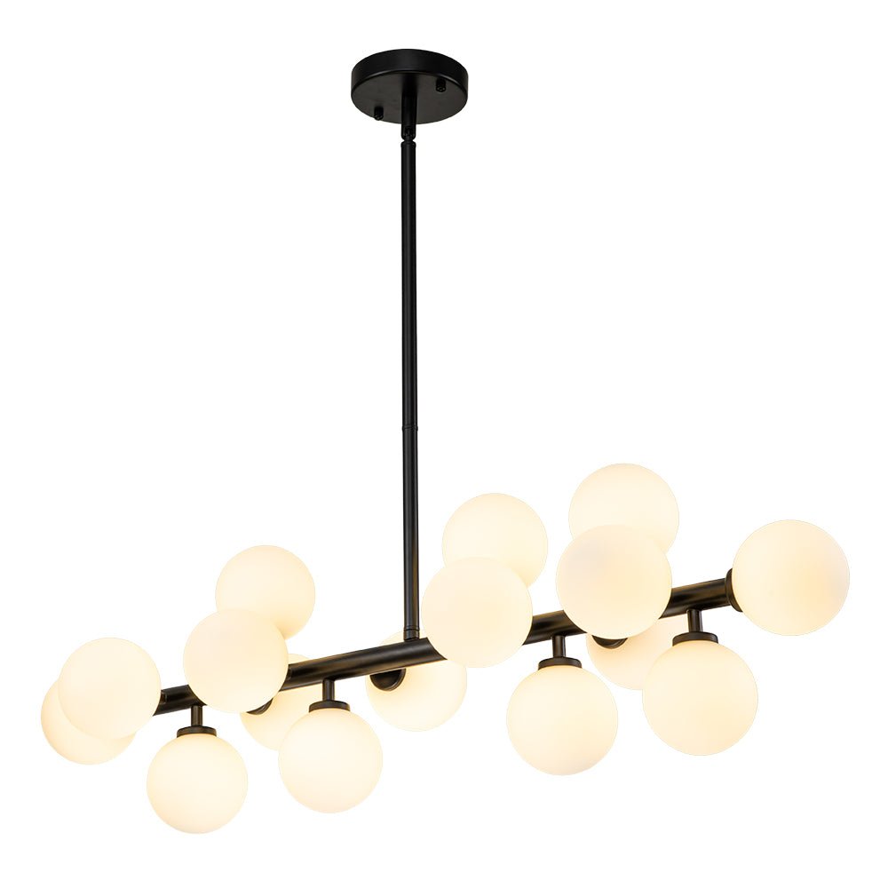 Pendant Light | Molecular Glass Globe Chandelier