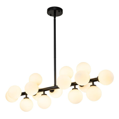 Pendant Light | Molecular Glass Globe Chandelier