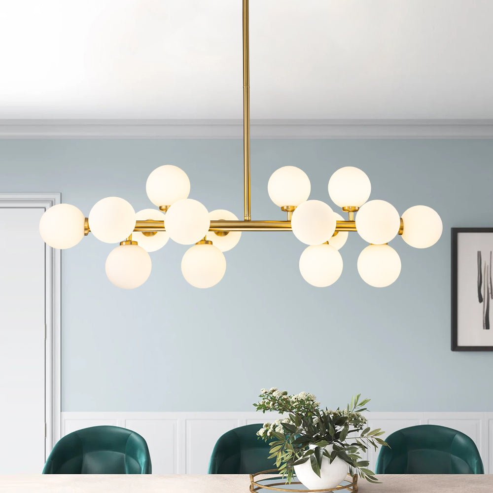 Pendant Light | Molecular Glass Globe Chandelier