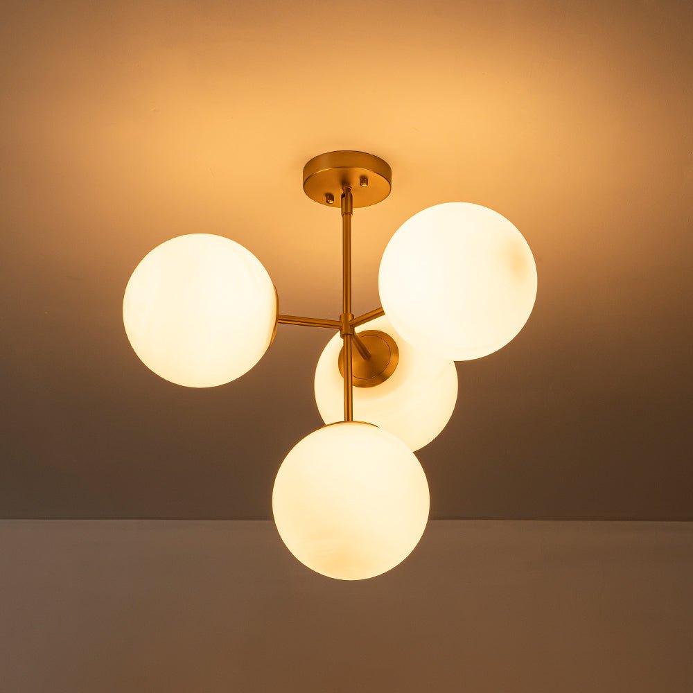 Pendant Light | Cluster Glass Globe Design