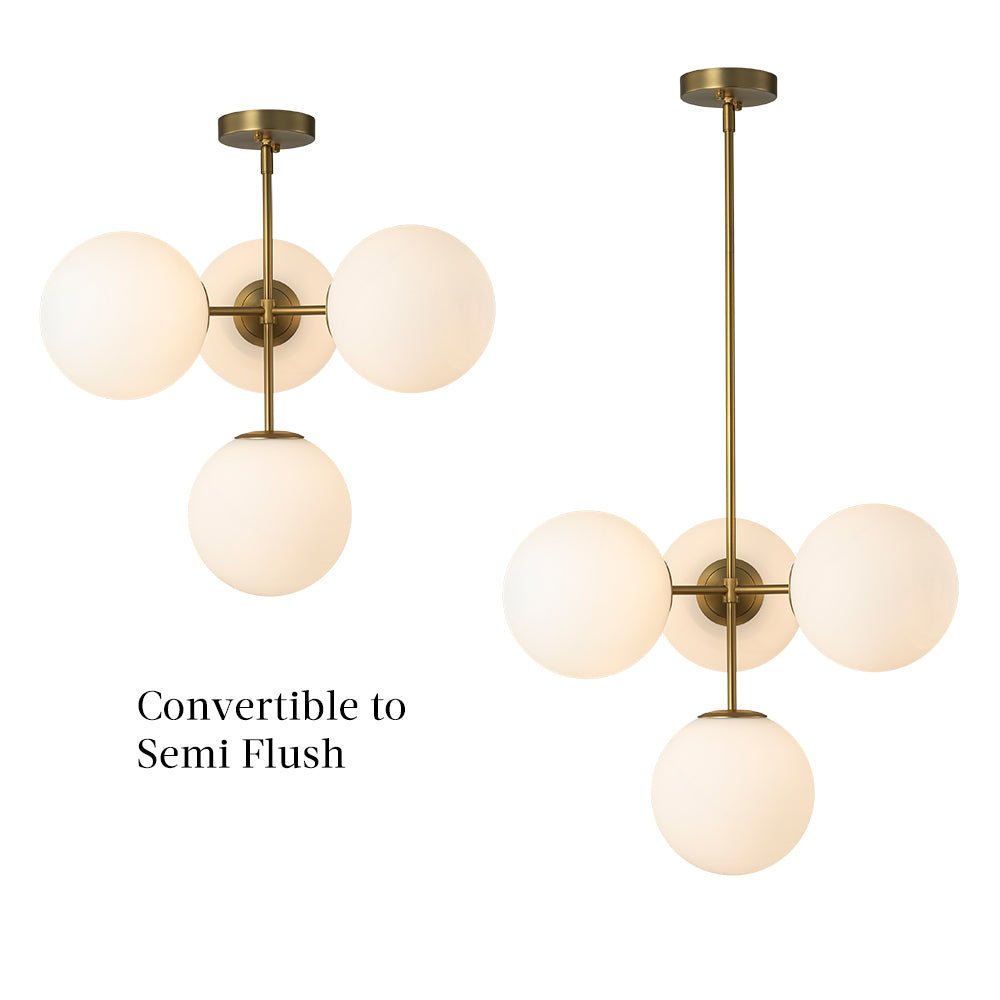 Pendant Light | Cluster Glass Globe Design