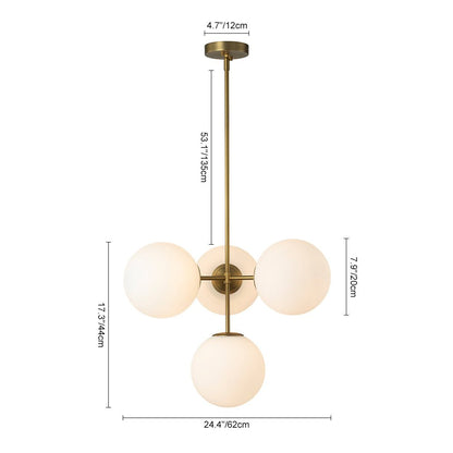 Pendant Light | Cluster Glass Globe Design