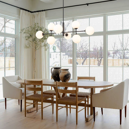 Pendant Light | Modern Sputnik Glass Ball Chandelier