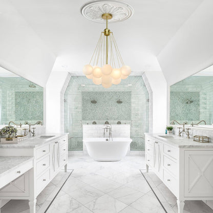 Pendant Light | Cloud Bubble Glass Chandelier