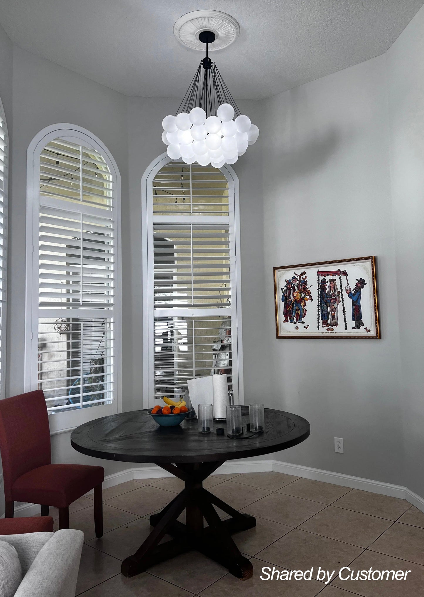 Pendant Light | Cloud Bubble Glass Chandelier