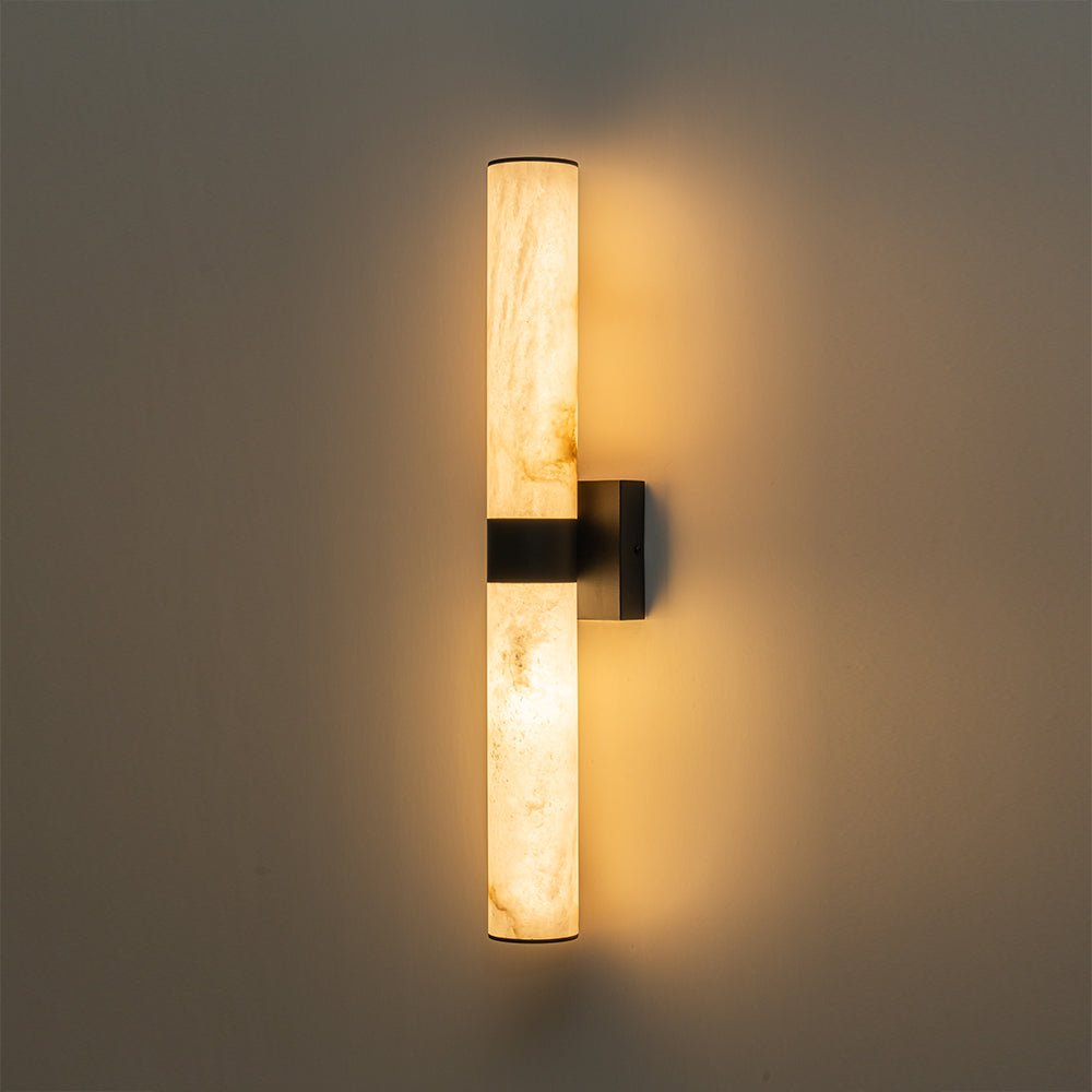 Wall Light | Alabaster Cylinder LED Design